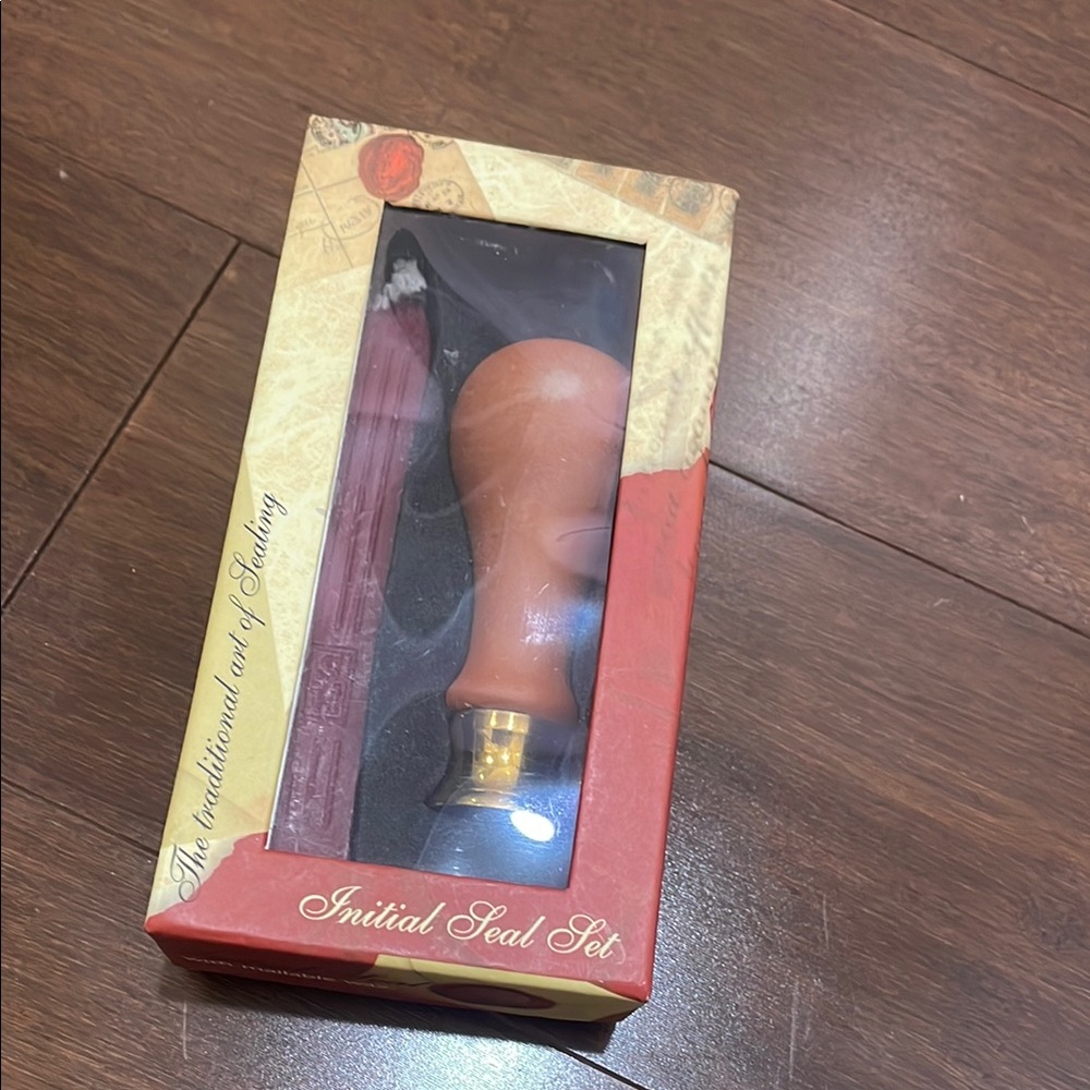 Traditional Initial “S” Wax Seal Set -New